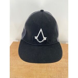 Assassin's Creed Syndicate London 1868 Snapback Hat Black Grey Map Underbrim